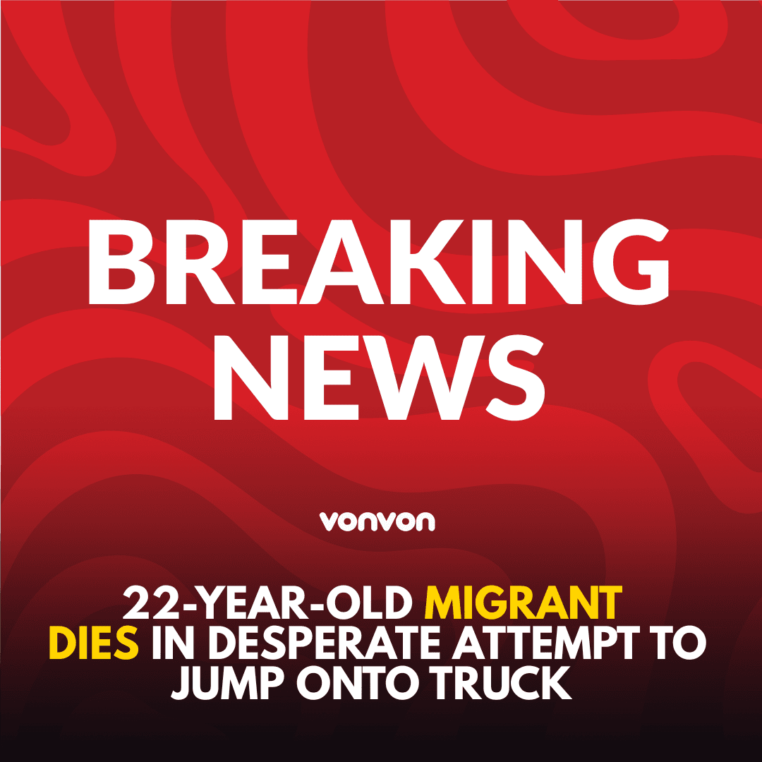 22-Year-Old Migrant  Dies in Desperate Attempt to Jump Onto Truck 