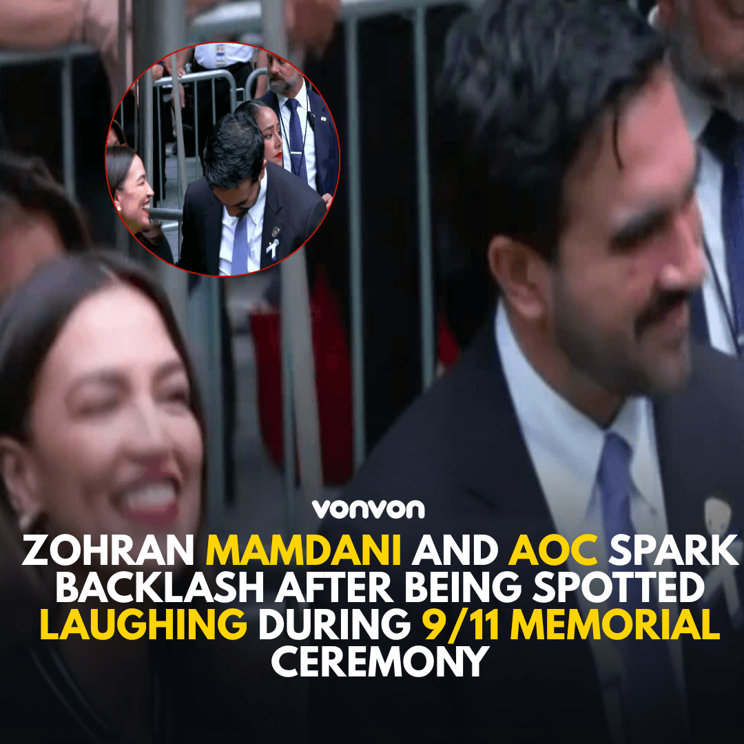 Zohran Mamdani and AOC Spark Backlash After Being Spotted Laughing During 9/11 Memorial Ceremony