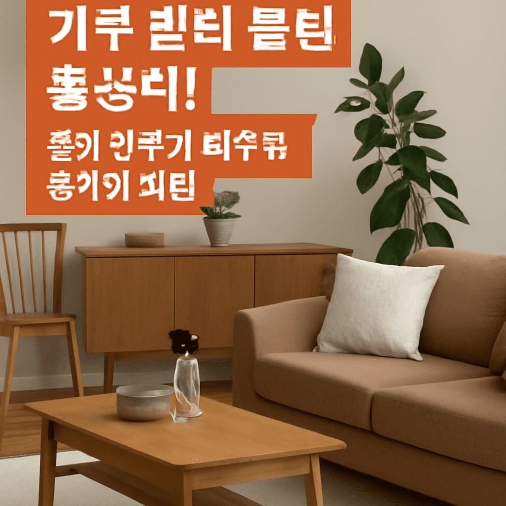 "가구 관리 꿀팁 총정리! 집안 분위기 바꾸는 홈케어 비법"