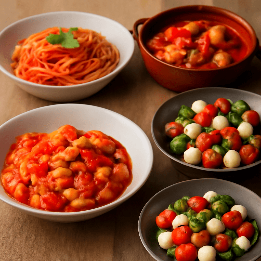 옴니보어 다이어트 중 토마토요리 BEST 5 - 자취생이 직접 해본 후기